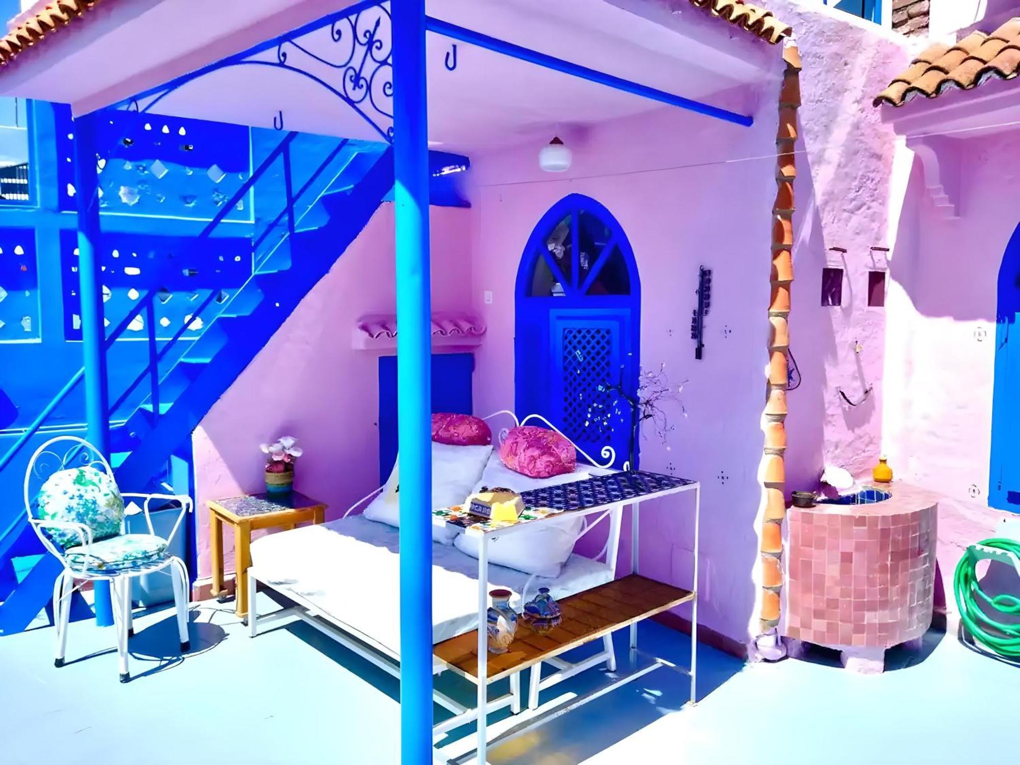Dar Dauia Lejlighed Chefchaouen Værelse billede